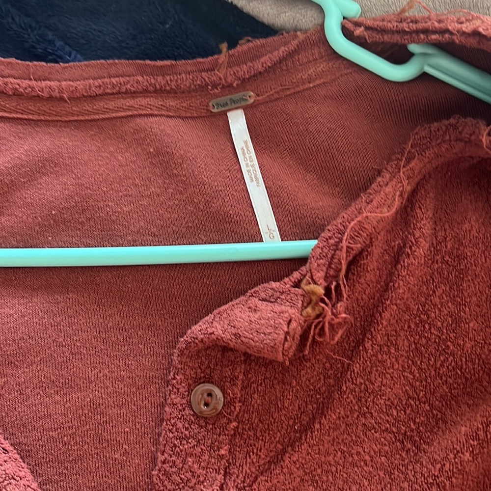 Free People Rust top - Picture 2 of 4